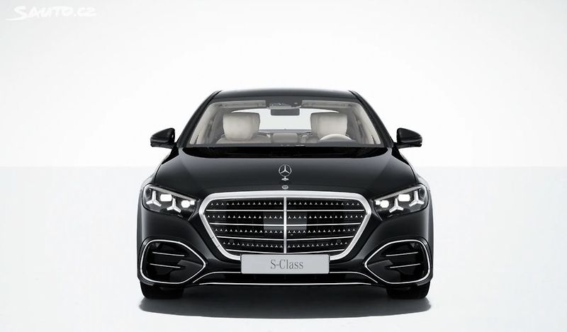 Mercedes-Benz Třídy S (2026) S 450d 4M AMG LONG | BÉŽOVÁ - fotka 4 z 15