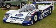 Porsche 962 posádky D. Bell - H. J. Stuck.