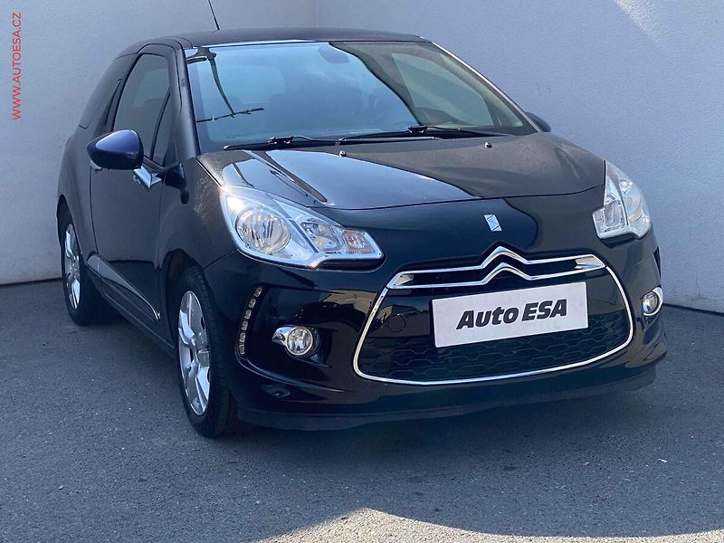 DS Automobiles DS3 (2014) 1.2 VTi, Kůže, park.čidla - fotka 1 z 17