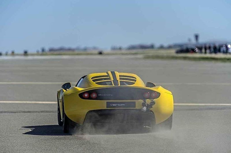 Hennessey Venom GT Spyder.