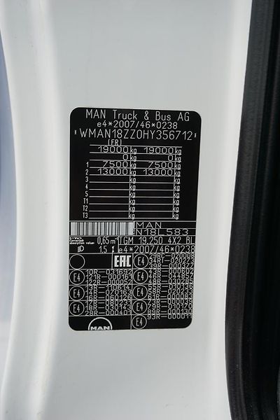 MAN TGM (2017) 19.250 / E 6 / ACC / WYWROTKA  - fotka 11 z 56