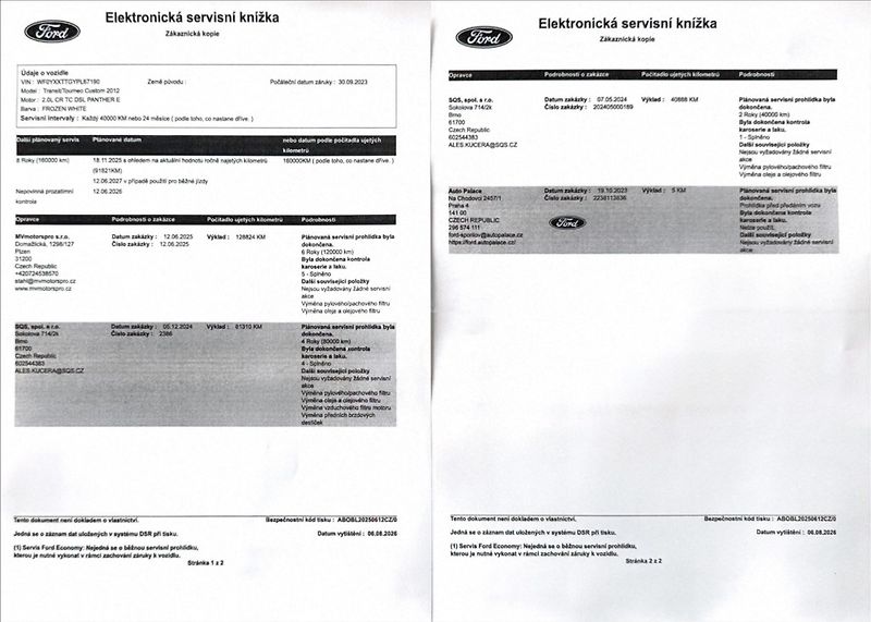 Ford Transit Custom 2,0 TDCi L1H1 DPH 1.maj ČR - fotka 49 z 50