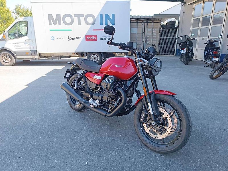 Moto Guzzi V 7 Stone Ten (2026) V7 850 Sport E5+ Rosso Monza - fotografie inzerátu
