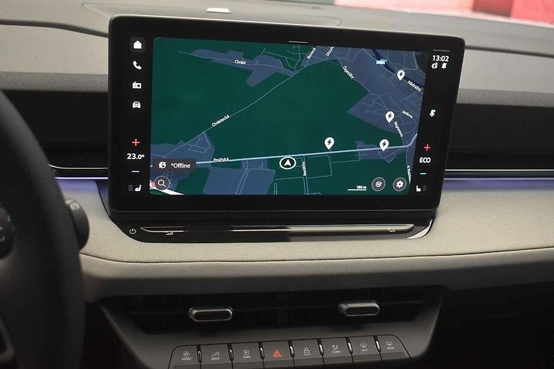 Epiq, nový malý typ elektromobilu automobilky Škoda, při své premiéře v Curychu.