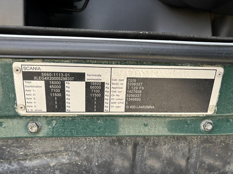 Scania G400 LA 4x2 EURO 5 ADR  - fotka 16 z 24