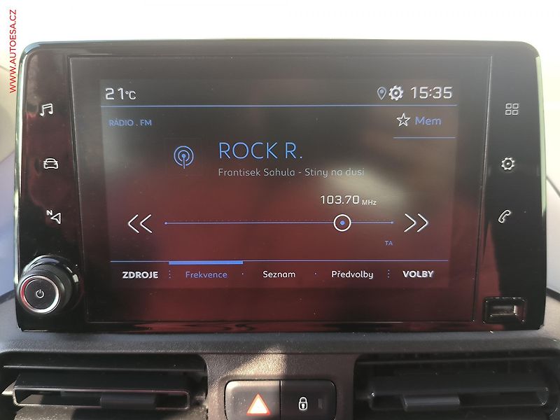 Peugeot Rifter (2019) 1.5HDI, ČR, ALLURE, autoAC - fotka 11 z 21