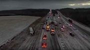 Incident byl součástí hromadné havárie na dálnici I-44 v Missouri.