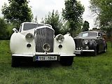 Sraz luxusních vozů Rolls-Royce a Bentley.