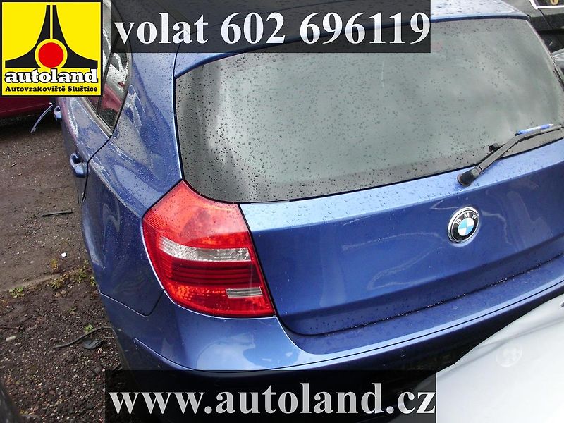 BMW Řada 1 (2009) VOLAT 602 696 119 - fotka 4 z 9