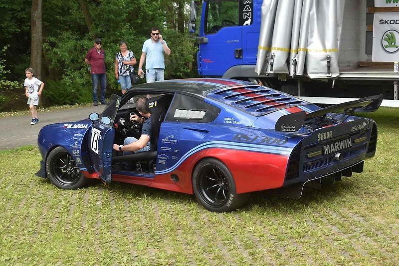 Unikátní modely na srazu vozů Škoda v Běšinech