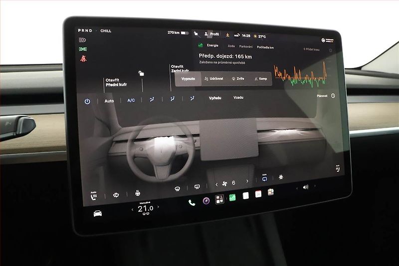 Tesla Model Y (2022) Long Range AWD 79kWh, SoH 92% - fotka 16 z 30