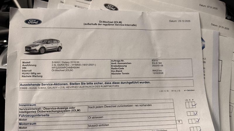 Ford S-MAX (2023) 2.5 HEV,HYBRID,REZERVOVÁNO - fotka 24 z 36