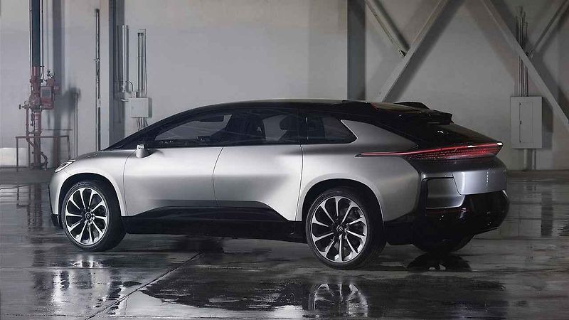 Faraday Future FF91 na Pikes Peak.