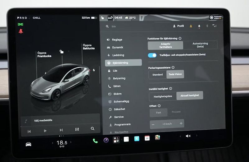 Tesla Model 3 LR AWD SoH 92% FSD - fotka 10 z 24