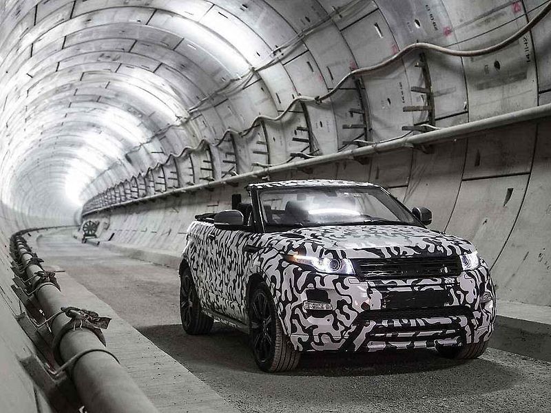 Range Rover Evoque Convertible.