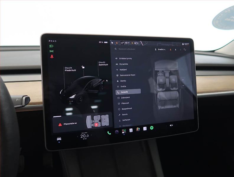 Tesla Model 3 (2021) Std Range Plus LFP, SoH 92% - fotka 23 z 32