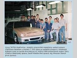 Tatra 700 bylo vůbec poslední klasické osobní auto z produkce kopřivnické značky Tatra