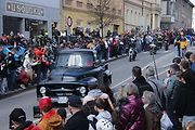 V Příbrami se sjela historická auta a motorky v rámci tradiční akce Česká Route 66.