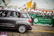 Fiat 500L při návštěvě papeže Františka.