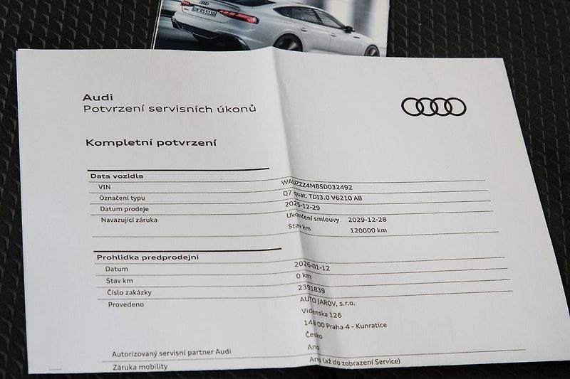 Audi Q7 3.0TDI 210kW S-line 7m ZÁRUKA - fotka 50 z 50