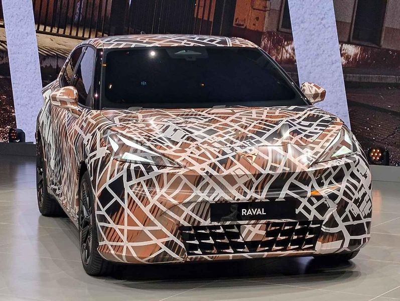 Škoda Epiq - Poslední sloupek je mohutný.