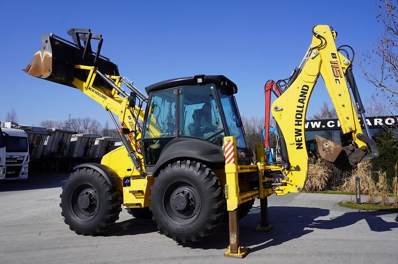 New Holland (2021) B 115 C backhoe loader/1000mth - fotka 11 z 24