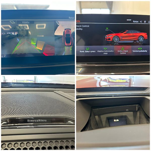 BMW Řada 8 (2018) M850i Cabrio HUD*B&W*360*MASÁŽ - fotka 16 z 21