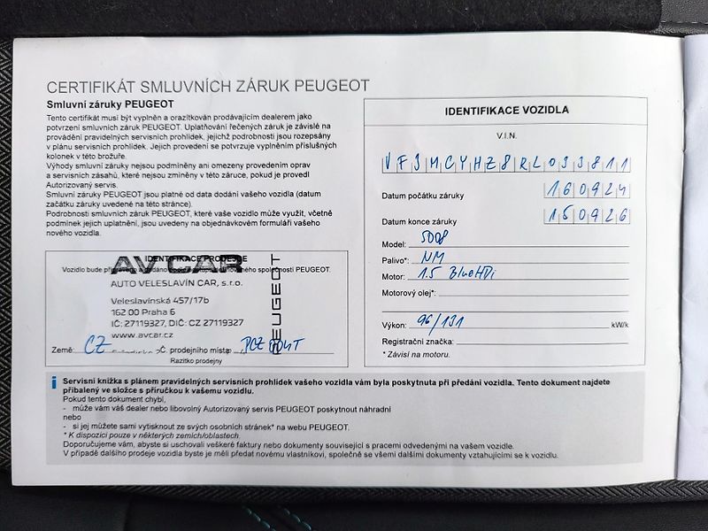 Peugeot 5008 1.5 BlueHDi 130 automat 7-míst - fotka 43 z 46