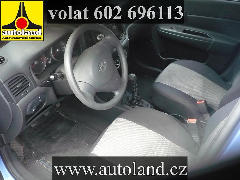 Hyundai Accent (2007) VOLAT 602 696 113 - fotka 3 z 8