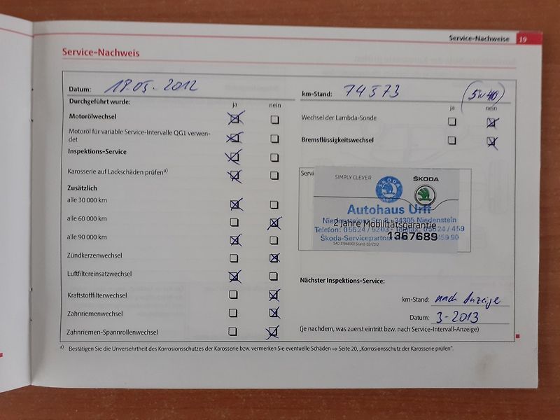 Škoda Octavia (2009) KOMBI 1.6 MPi - fotka 21 z 31