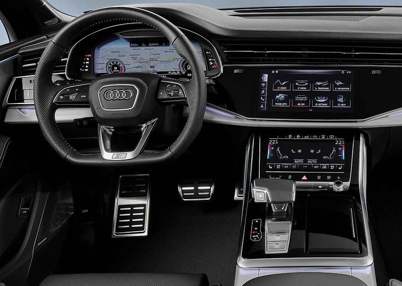 Audi Q7 po modernizaci v roce 2019