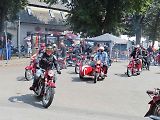V pořadí 9. ročník srazu veteránů v Chýnově na Táborsku se v neděli 18. srpna dopoledne těšil velké návštěvnosti z řad účastníků i diváků.
