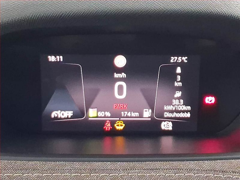 Škoda Enyaq (2021) Sportline 60 (62 kWh), SoH 92% - fotka 20 z 21