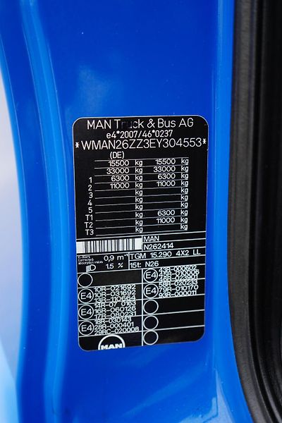 MAN TGM (2013) 15.290 / EURO 5 / BDF / 7,15 M - fotka 11 z 48