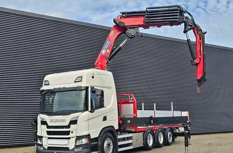 Scania (2019) 500 8x4 valník + HR EURO 6 - fotka 2 z 24