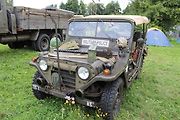Jeep Willis vojenské policie.