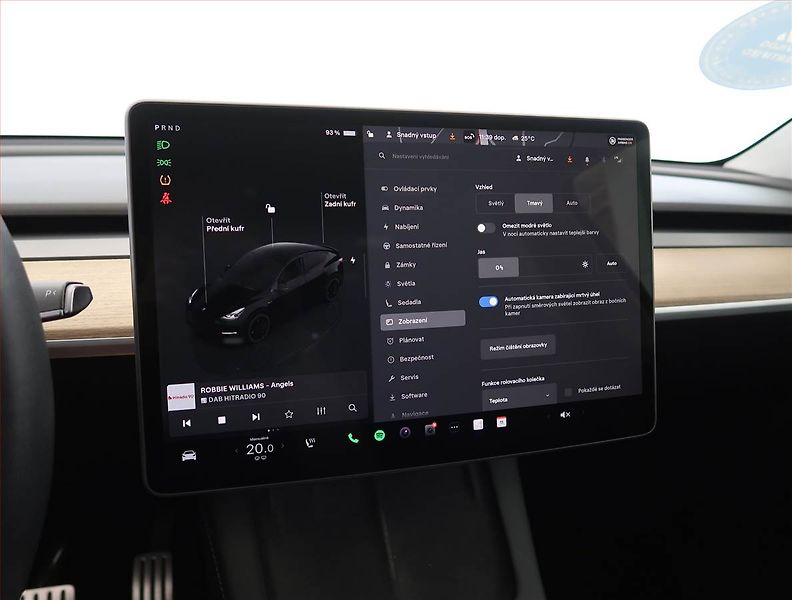 Tesla Model Y (2022) Long Range AWD 79kWh, SoH 91% - fotka 25 z 33