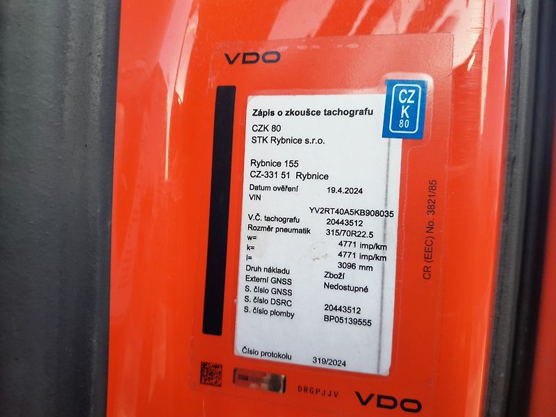 Volvo FH 500 Standart TachoV2 - fotka 31 z 39