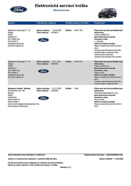 Ford S-MAX 2.0 EB Titanium mauál - fotka 47 z 51