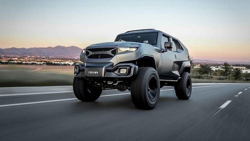 Rezvani Tank.