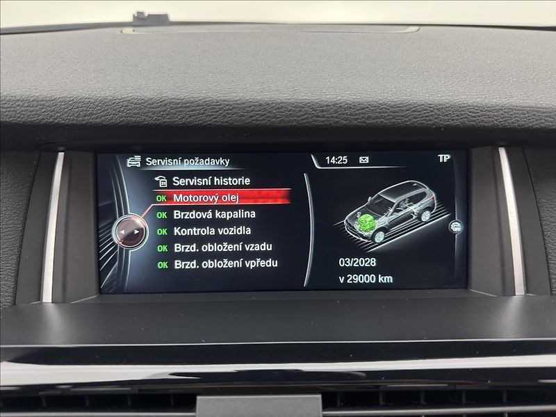 BMW X3 3,0 35d 4X4 M DPH KŮŽE LED ČR - fotka 22 z 49