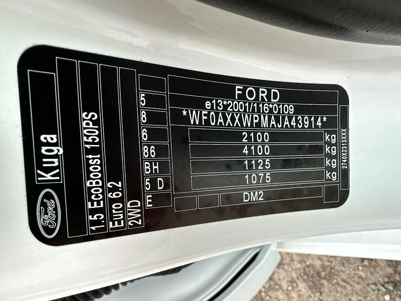 Ford Kuga (2019) 1,5EcoBoost 110KW  ST-Line - fotka 19 z 25