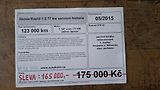Škoda Rapid 1.2  77 kw servisní historie  - náhled 50
