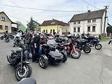 Žehnání motorek v Puclicích.