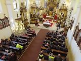 Motorkářské požehnání v Chýnově na Táborsku se konalo už posedmé v sobotu 18. května odpoledne.