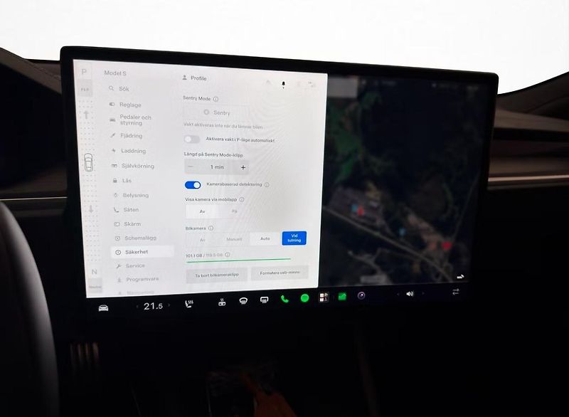 Tesla Model S LR AWD Kam Vzduch Yoke Pano. - fotka 23 z 36