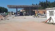 Rozsáhlá rekonstrukce benzínové pumpy u jesenické křižovatky na trasách Praha - Karlovy Vary a Žatec - Plzeň.
