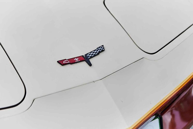 Americké automobily Corvette na 21. ročníku tradičního srazu v areálu Plzeňského Prazdroje.