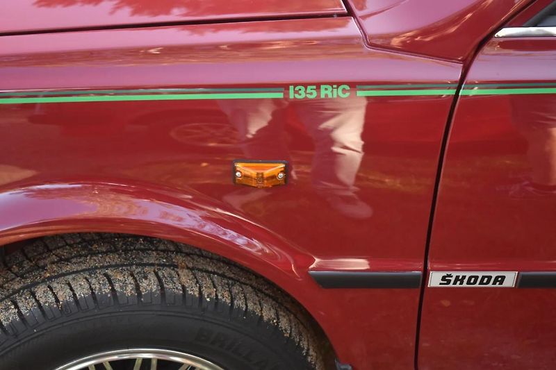 Škoda Rapid - verze RIC na srazu u Hradce Králové. 