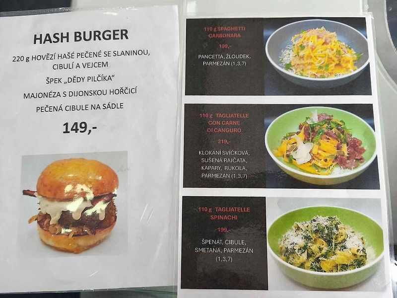 Svíčkova byla jako od babičky v restauraci v letadle u D10.